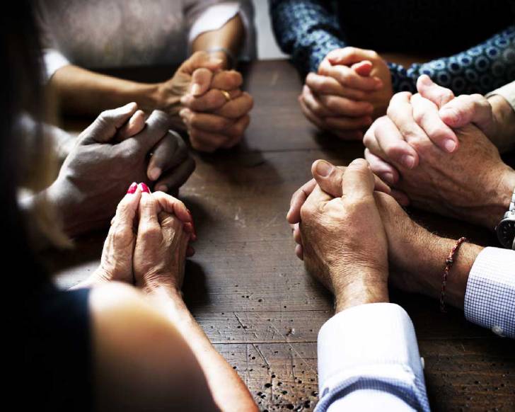 United hands